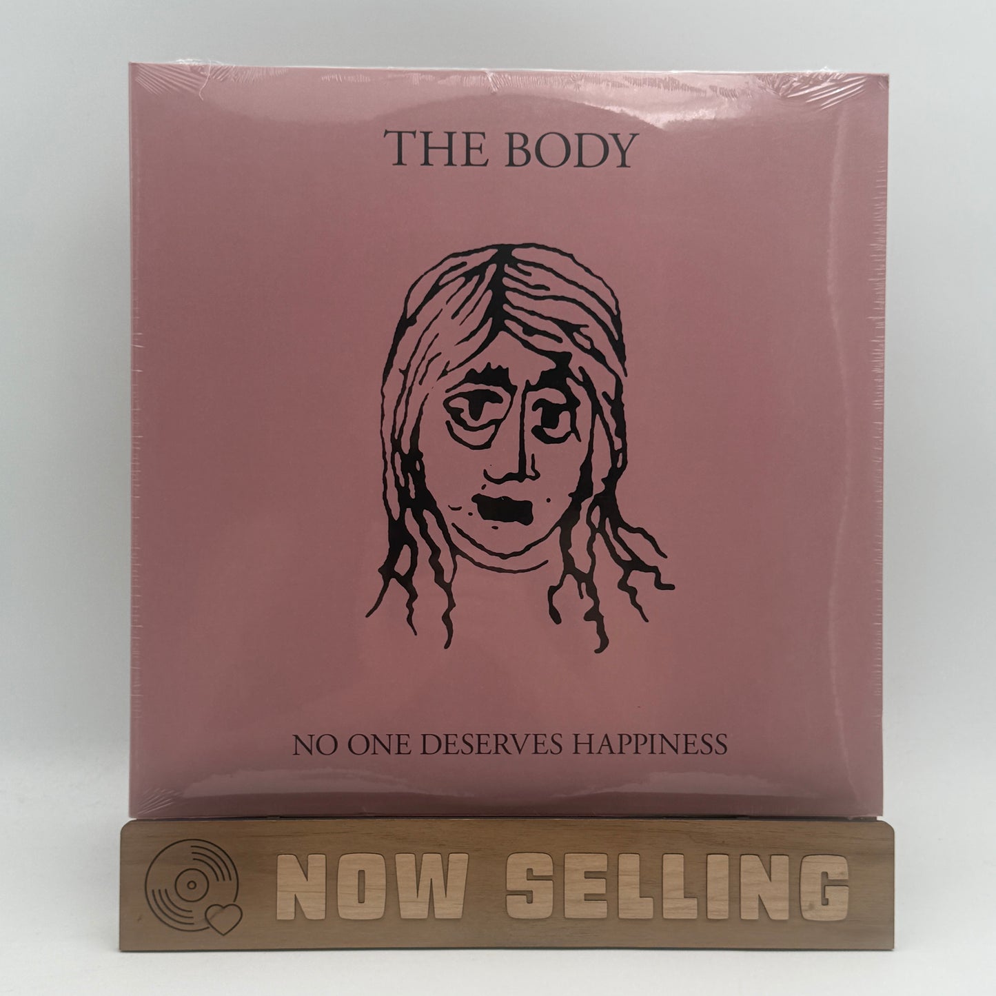 The Body - No One Deserves Happiness Vinyl LP Clear / Pink SEALED