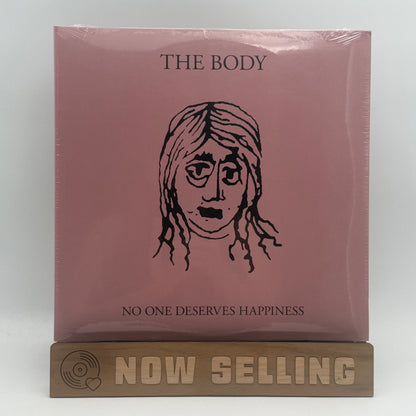 The Body - No One Deserves Happiness Vinyl LP Clear / Pink SEALED