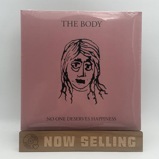 The Body - No One Deserves Happiness Vinyl LP Clear / Pink SEALED