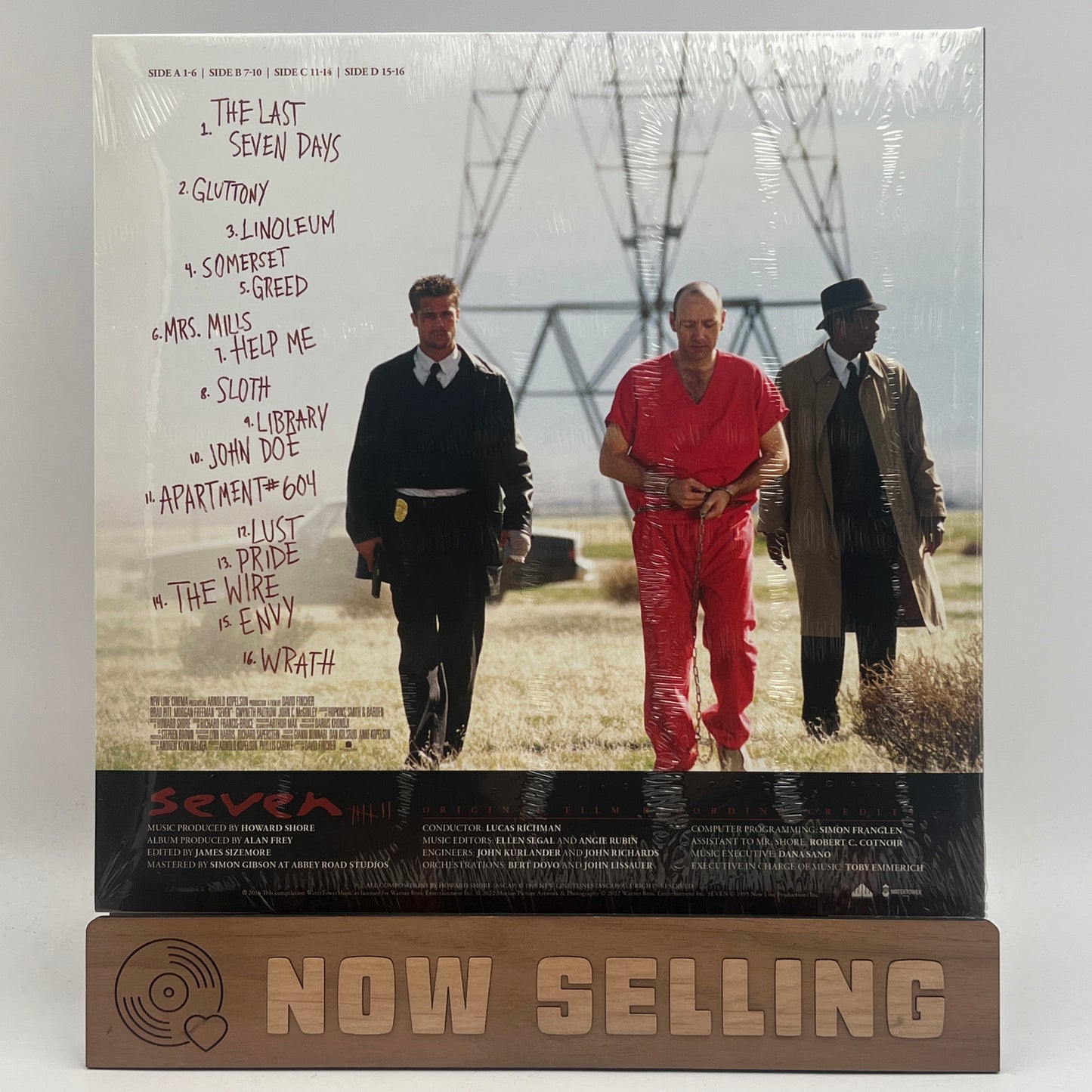 Seven Soundtrack Vinyl LP Lust / Sloth Color SEALED Howard Shore Se7en