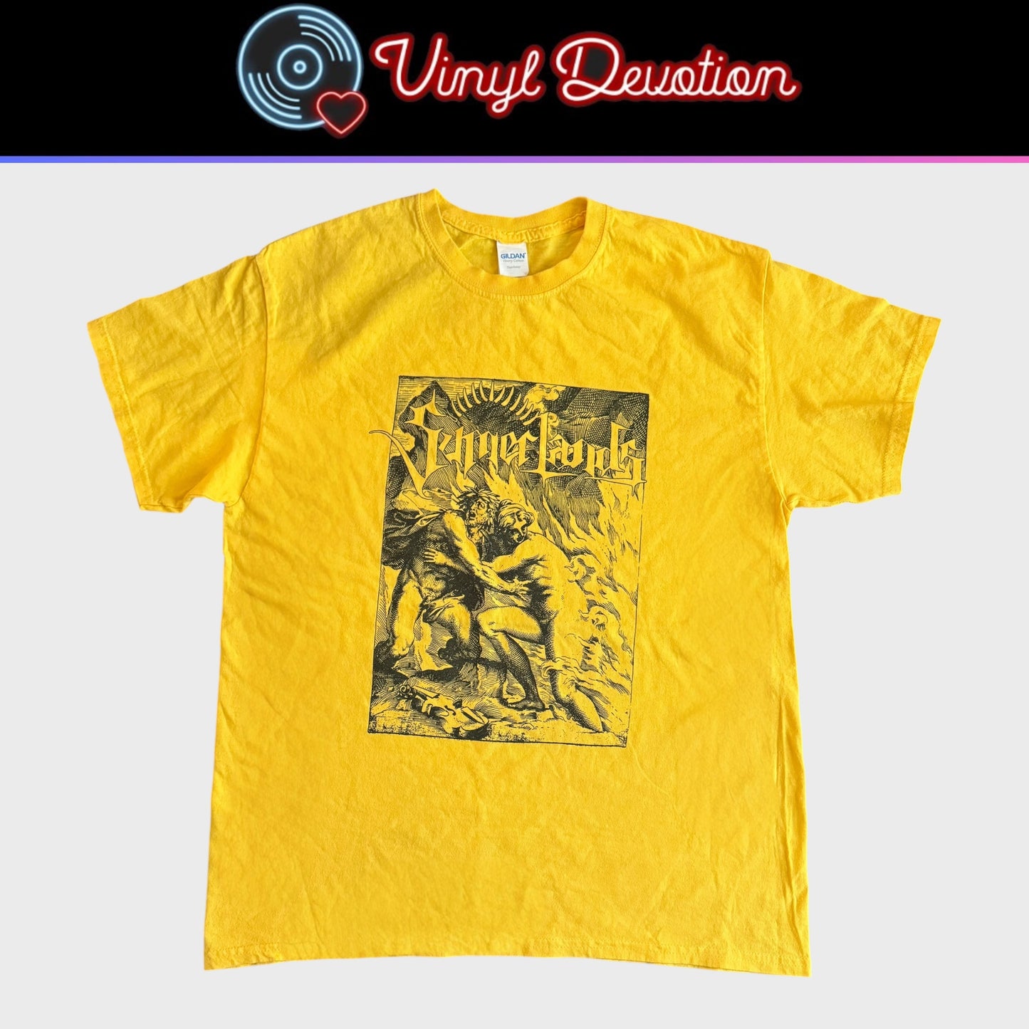 Sumerlands Band Yellow T-Shirt Size L