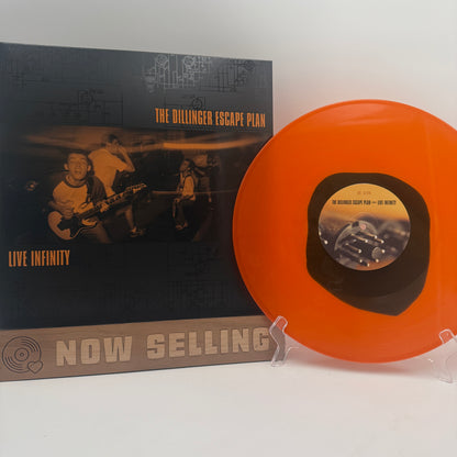 The Dillinger Escape Plan - Live Infinity Vinyl LP Black In Orange Calculating Infinity