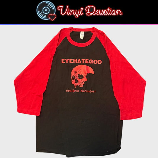 EyeHateGod Band Southern Discomfort Raglan Baseball 3/4 Sleeve T-Shirt