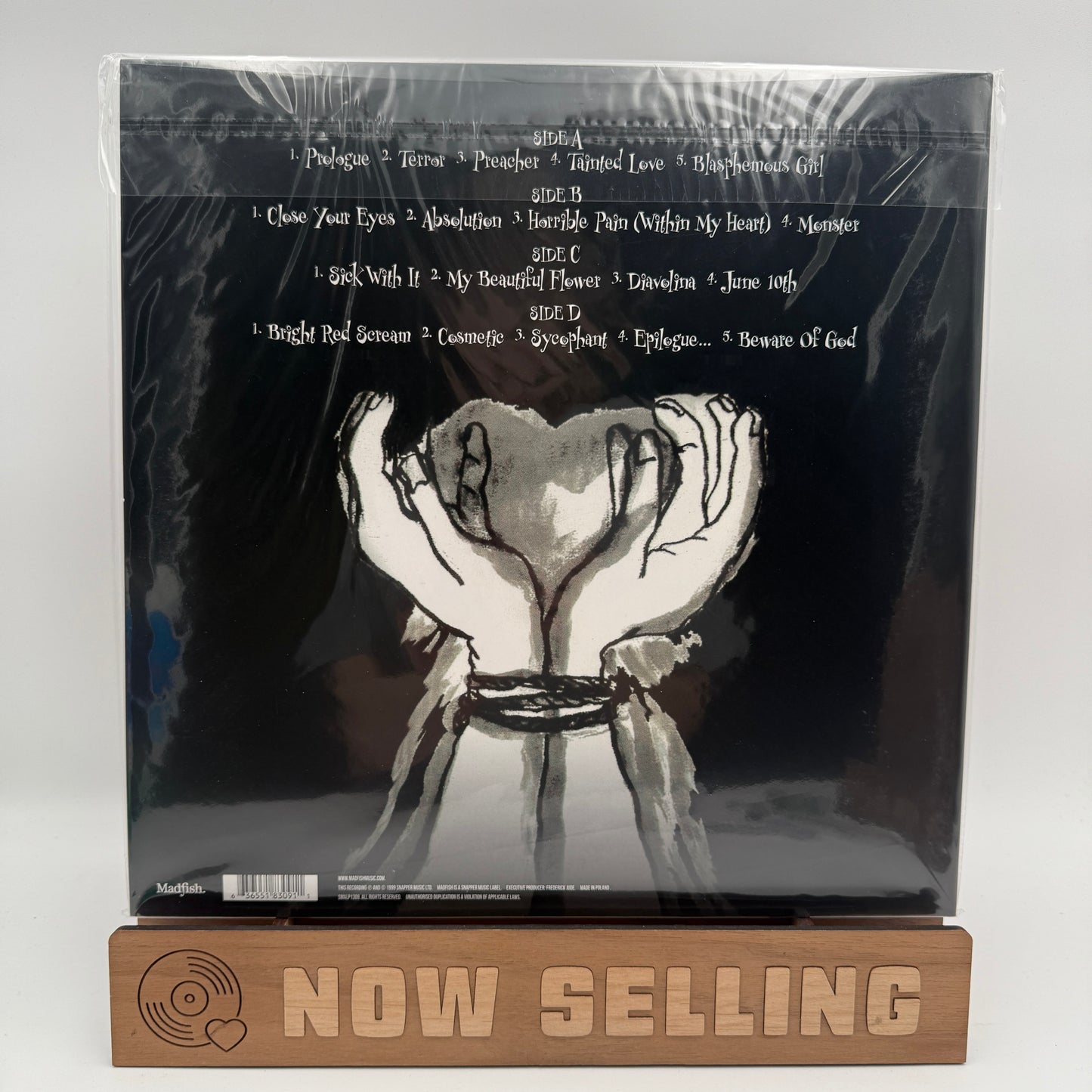 My Ruin - Speak & Destroy Vinyl LP Reissue Black & White Marble