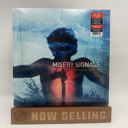 Misery Signals - Of Malice And The Magnum Heart Vinyl LP Orange Krush SEALED