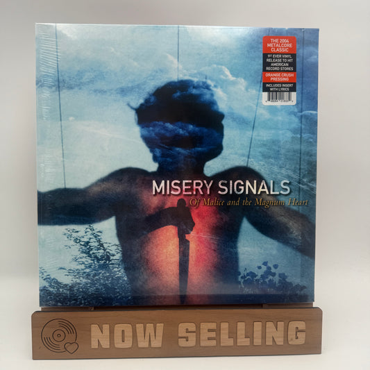 Misery Signals - Of Malice And The Magnum Heart Vinyl LP Orange Krush SEALED