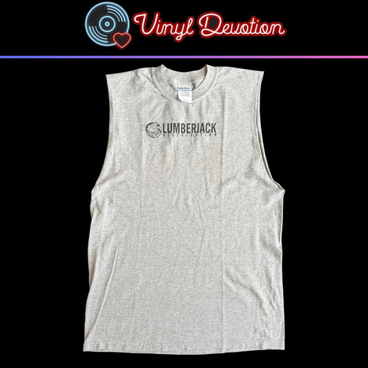 Lumberjack Distribution Cut Sleeves T-Shirt Size M