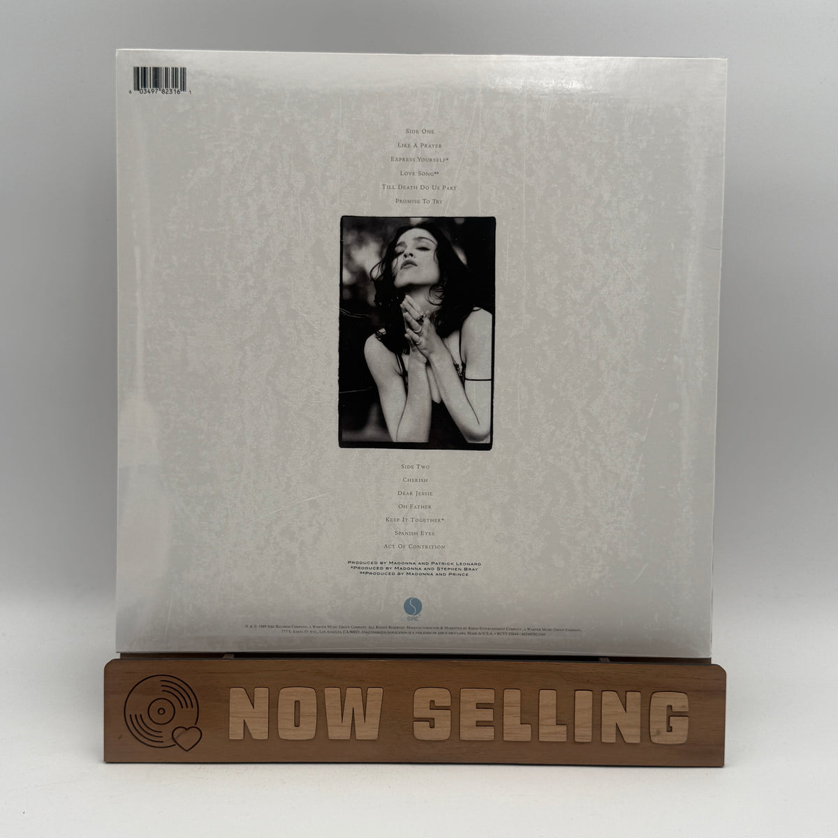 Madonna - Like A Prayer Vinyl LP Reissue Silver SEALED