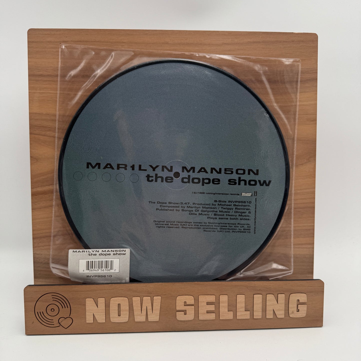 Marilyn Manson - The Dope Show Vinyl 10" Picture Disc Mechanical Animals