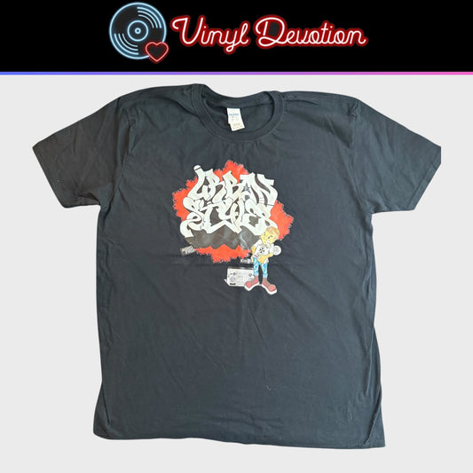 Urban Styles Tape Compilation T-Shirt Size XL Graffiti in New York Hardcore Crazy Eddie Scoundrel