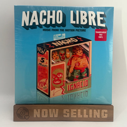 Nacho Libre Soundtrack Vinyl LP Reissue Red Transparent SEALED Various