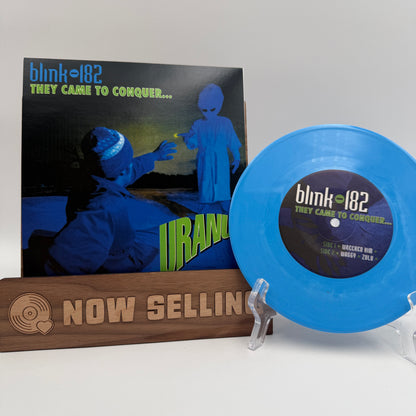 Blink-182 - They Came To Conquer Uranus Vinyl 7" Reissue Blue Marbled Numbered