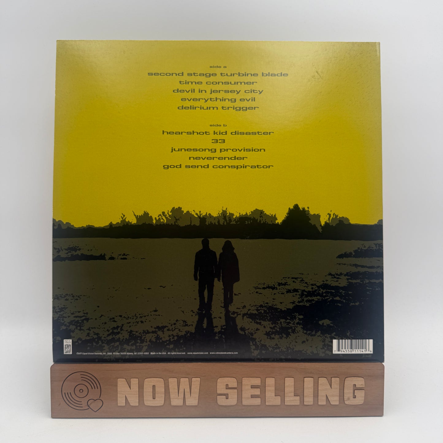 Coheed And Cambria - The Second Stage Turbine Blade Vinyl LP 201 1 Green Marble w/ 7"