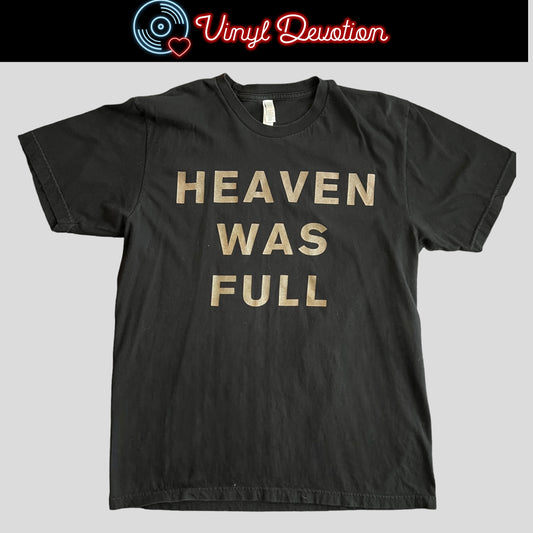 Cold Cave Band Heaven Was Full T-Shirt Size L Darkwave