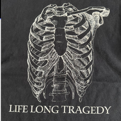 Life Long Tragedy Band Rib Cage Vintage T-Shirt Size S