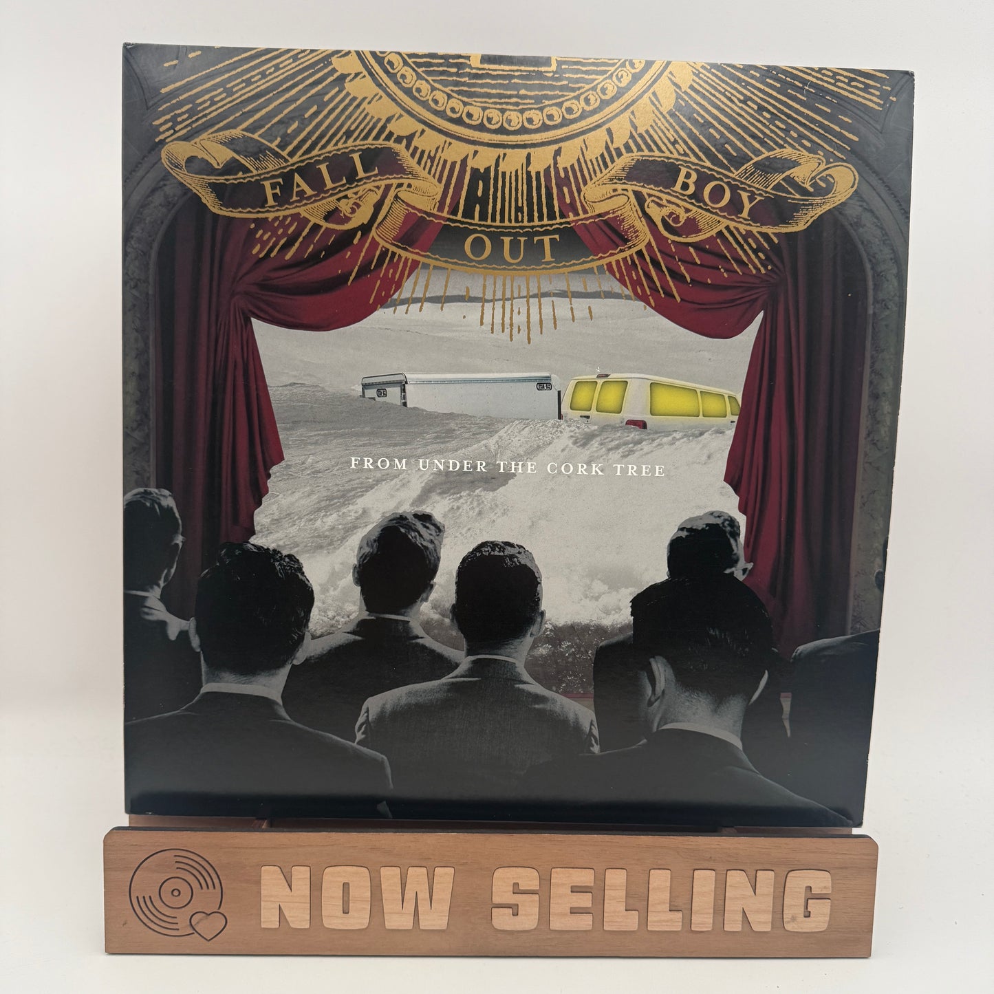 Fall Out Boy - From Under The Cork Tree Vinyl LP Maroon Hot Topic VG/VG+