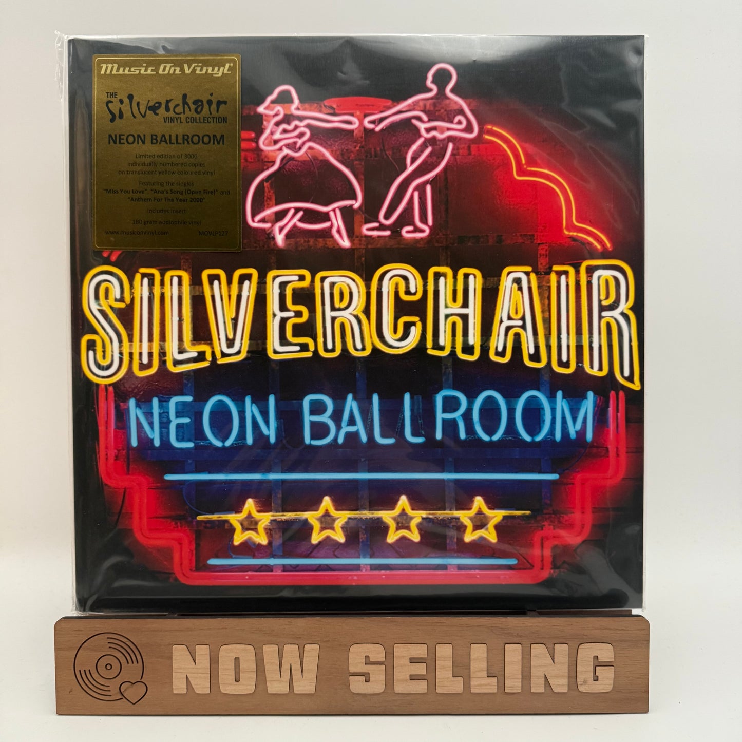 Silverchair - Neon Ballroom Vinyl LP Yellow Translucent Numbered MOV