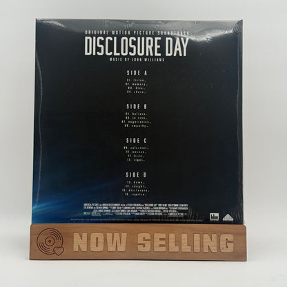 Disclosure Day Soundtrack Vinyl LP Blue Iris SEALED John Williams