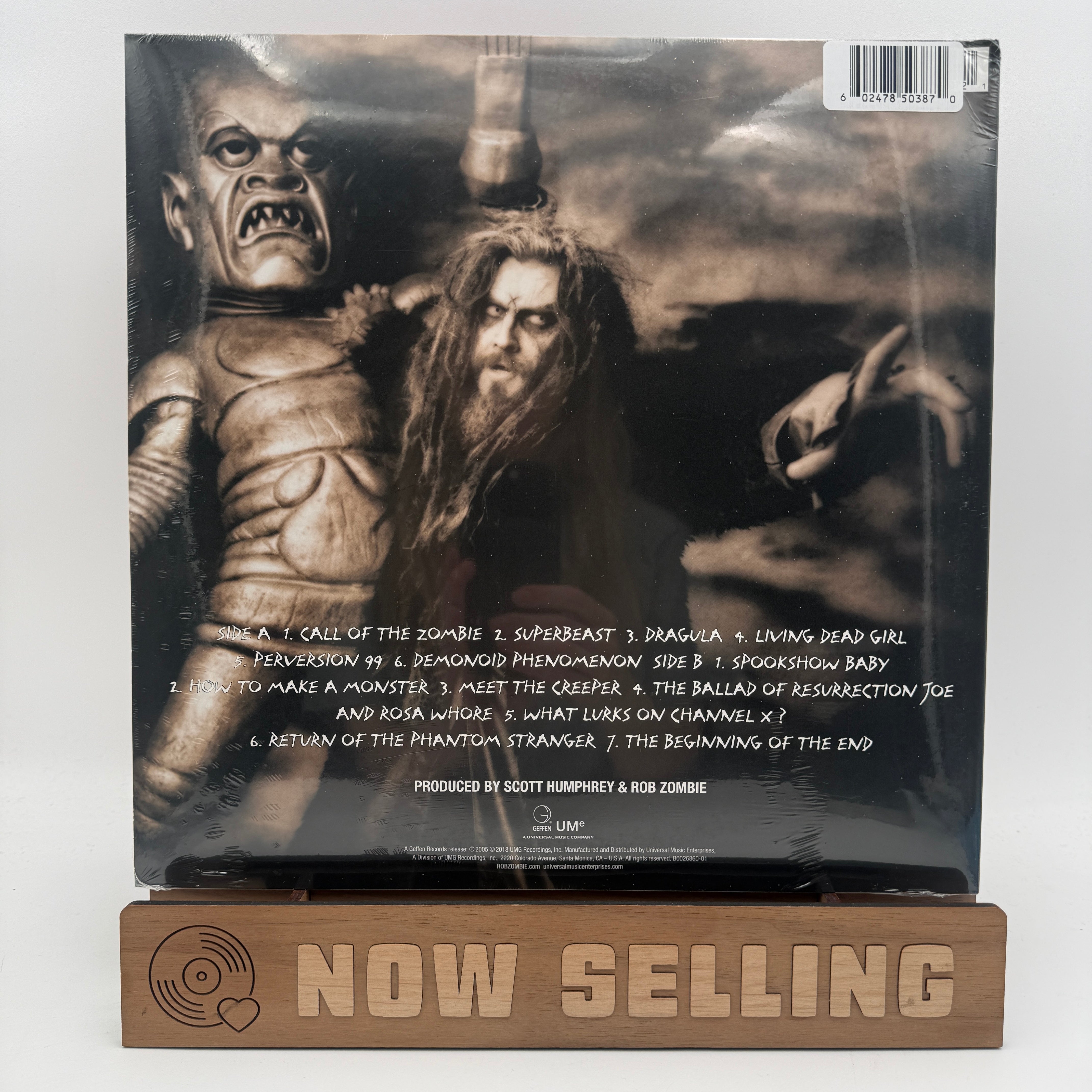 Rob Zombie - Hellbilly Deluxe Vinyl LP Glow In The Dark Reissue