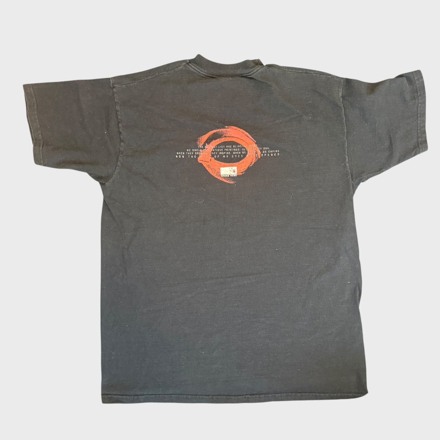 Cave In Band Until Your Heart Stops 1998 Vintage T-Shirt Size XL Converge Zozobra