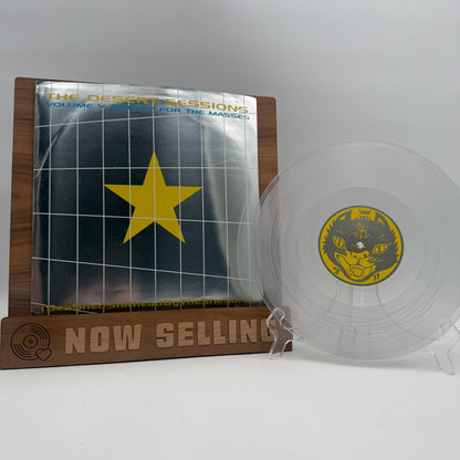 Desert Sessions - Volume V: Poetry For The Masses Vinyl 10" Clear Original QOTSA