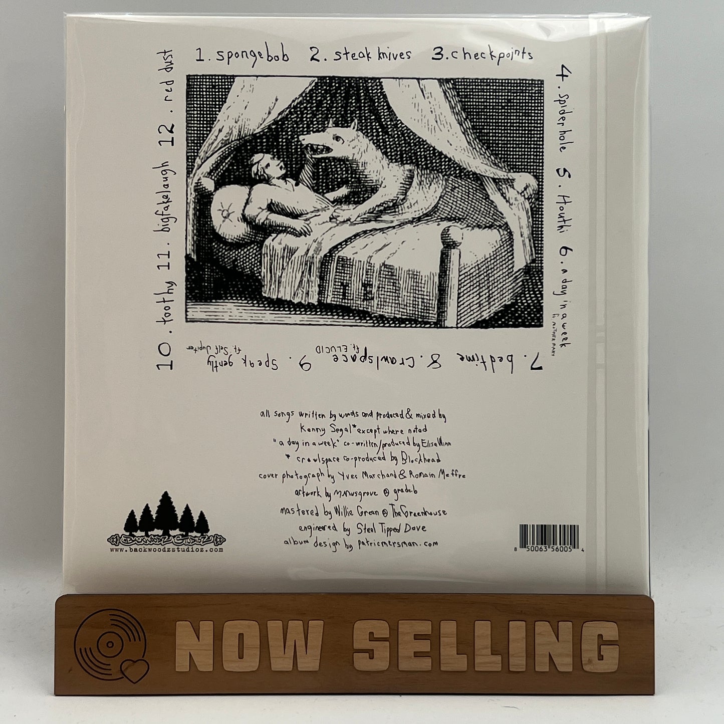 Billy Woods / Kenny Segal - Hiding Places Vinyl LP Reissue Black