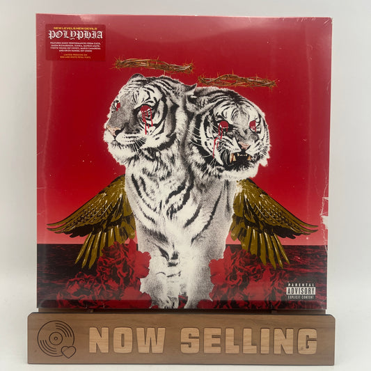 Polyphia - New Levels New Devils Vinyl LP Red w/ White Petal SEALED