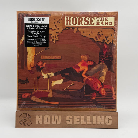 HORSE The Band - A Natural Death Vinyl LP Clear Coke Bottle Ghostly SEALED RSD