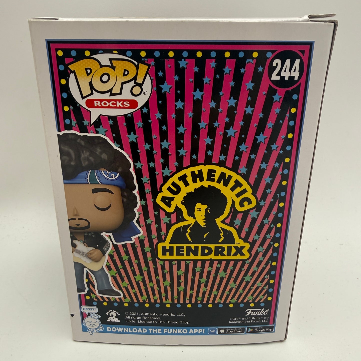 Funko POP! Rocks Jimi Hendrix Vinyl Figure #244