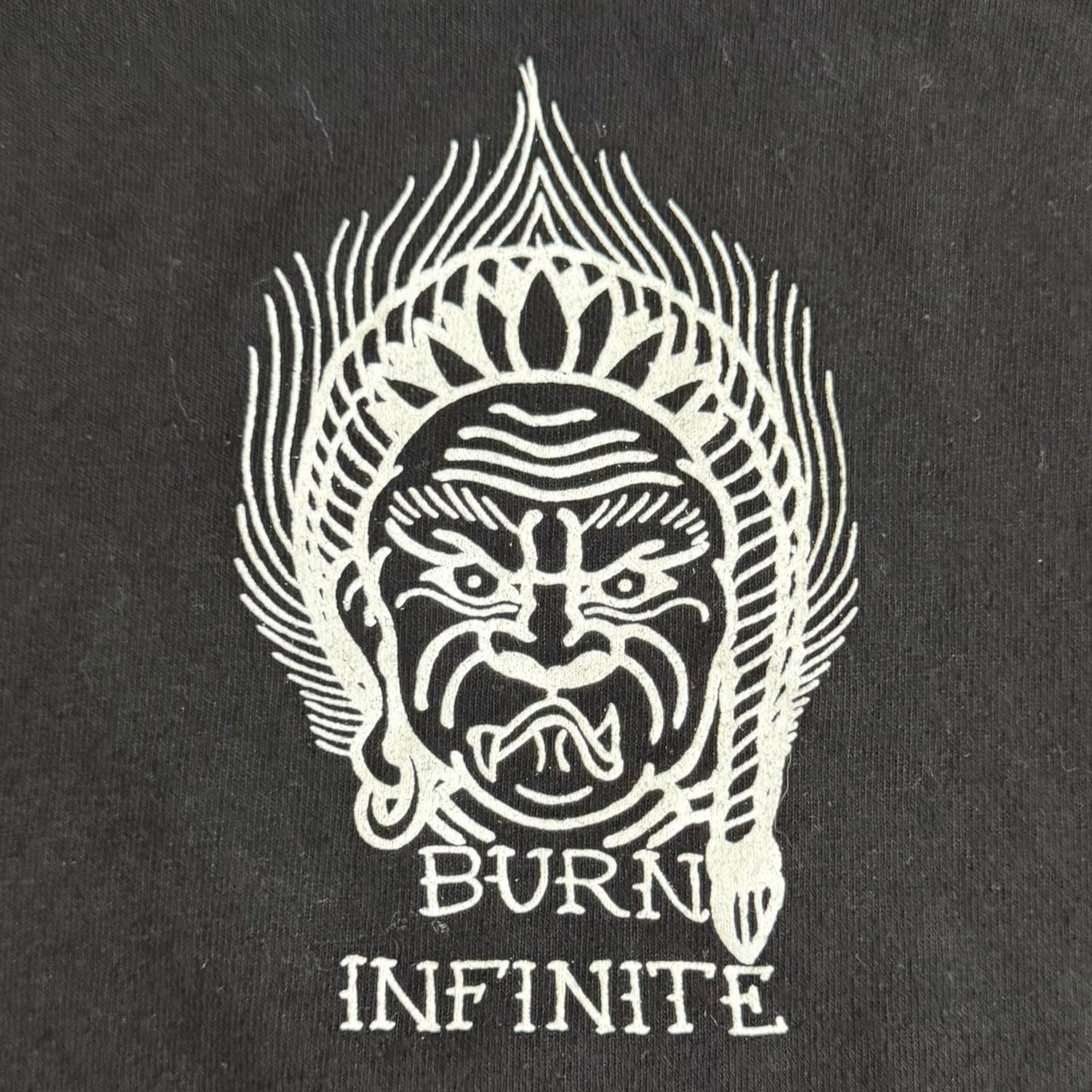 Burn Infinite Hardcore Band T-Shirt Size M