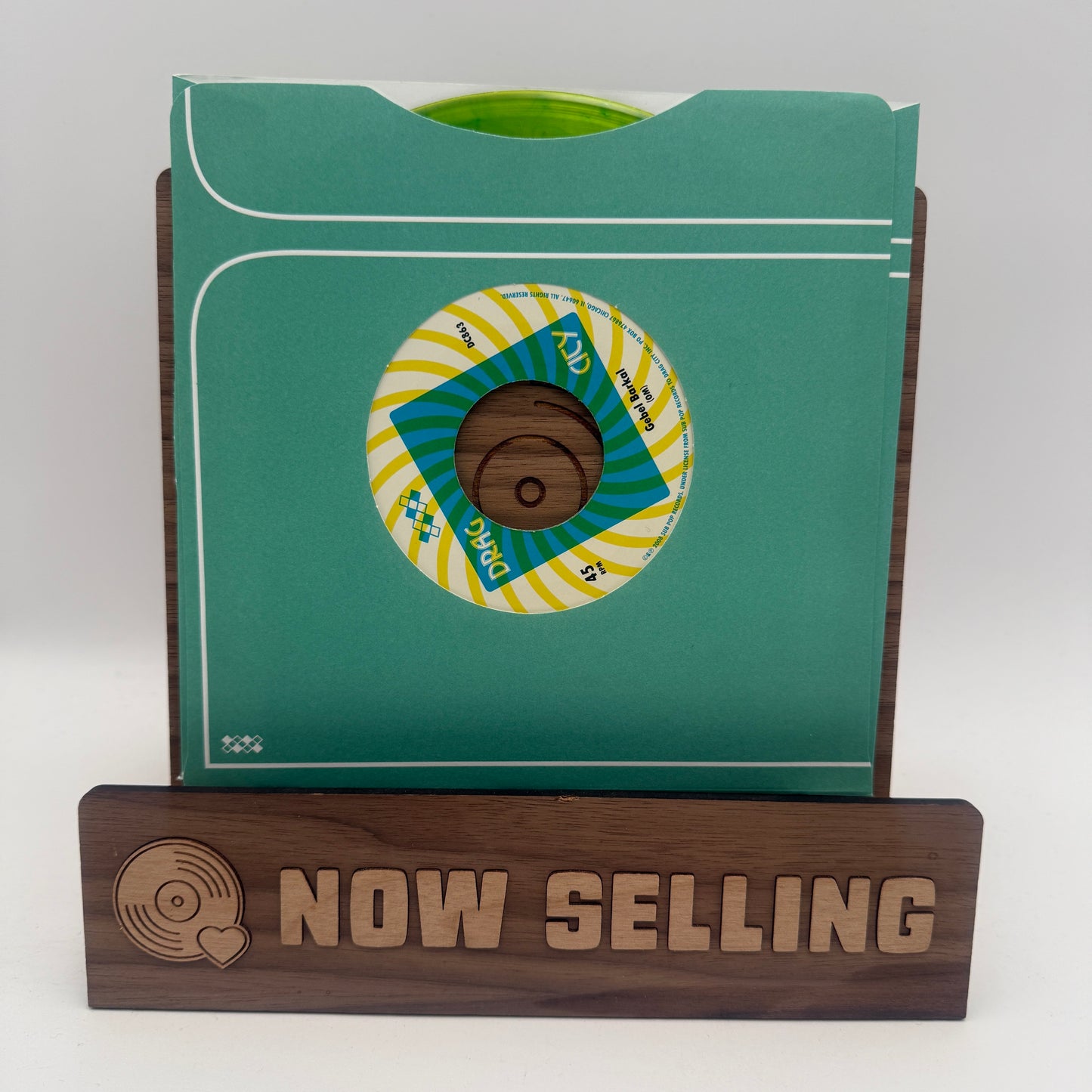 OM - Gebel Barkal / Version Vinyl 7" Reissue Lime Green Swirl Sleep Band Al Cisneros