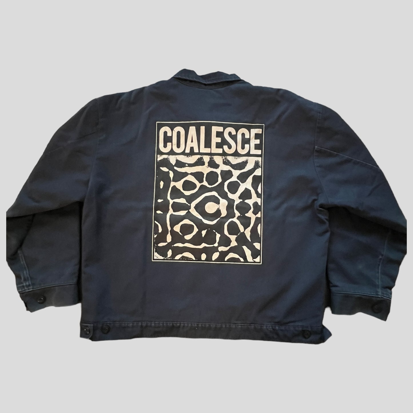 Coalesce Band Salt And Passage Dark Blue Jacket Size XL