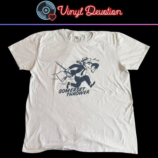 Somerset Thrower Band I'm Late! White T-Shirt Size XL