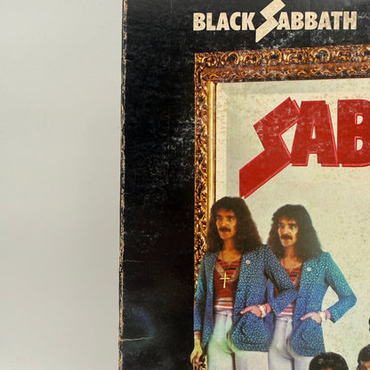 Black Sabbath - Sabotage Vinyl LP Original 1st Press US Pitman G+/G+