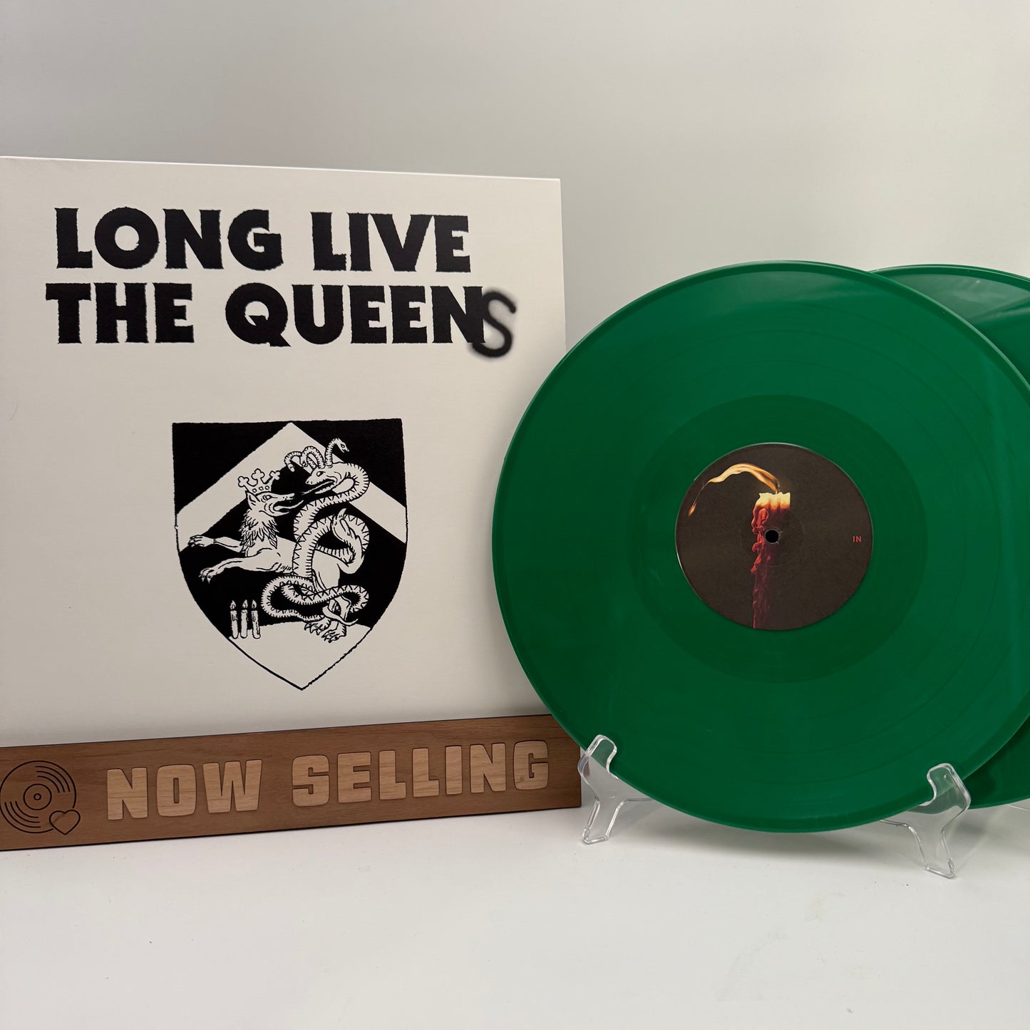 Queens Of The Stone Age - In Times New Roman Vinyl LP Bootleg Edition Green Numbered
