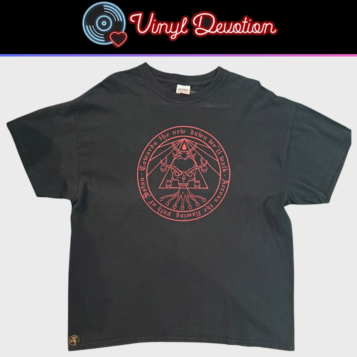 Behexen Band Death's Black Light T-Shirt Size XL Lords of the Left Hand