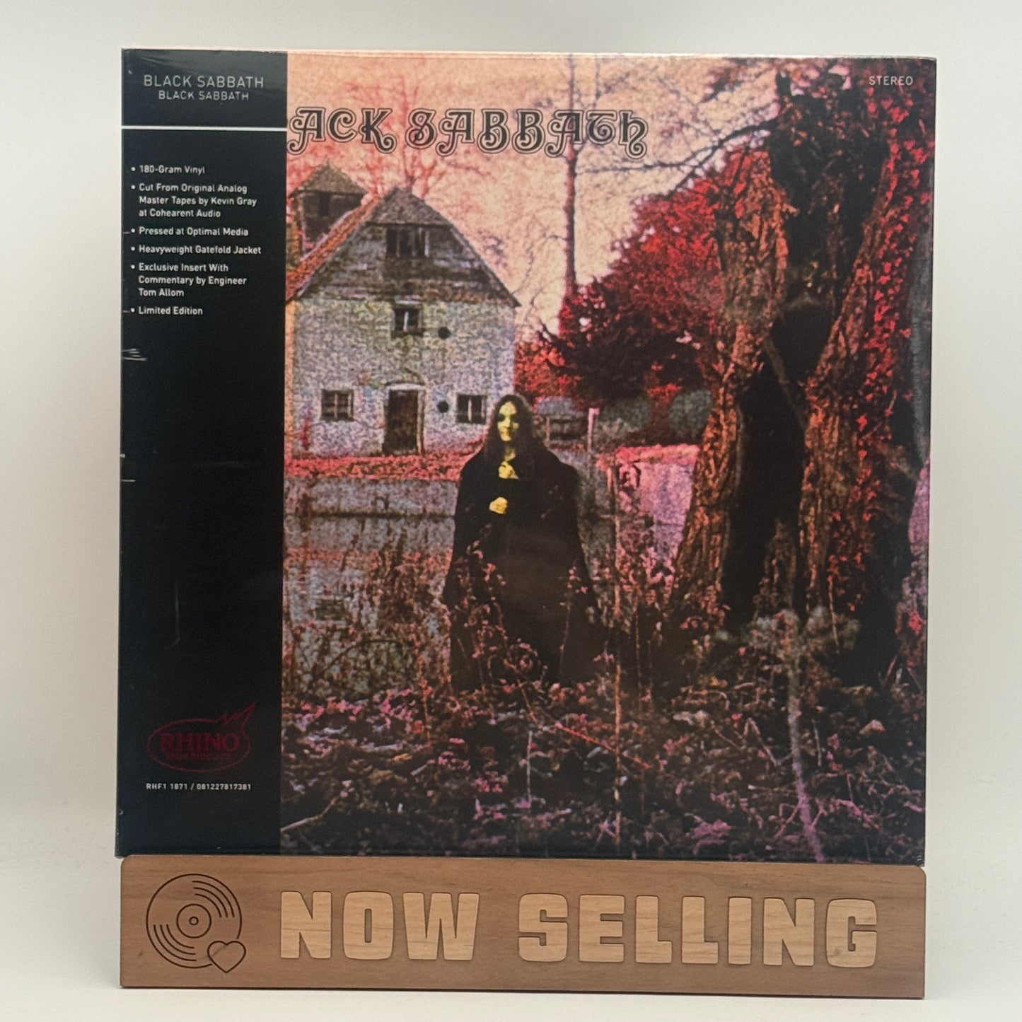 Black Sabbath - Black Sabbath Self Titled Vinyl LP Reissue Rhino High Fidelity SEALED