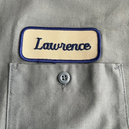 H2O Band Vintange Button Up Work Shirt Size XL