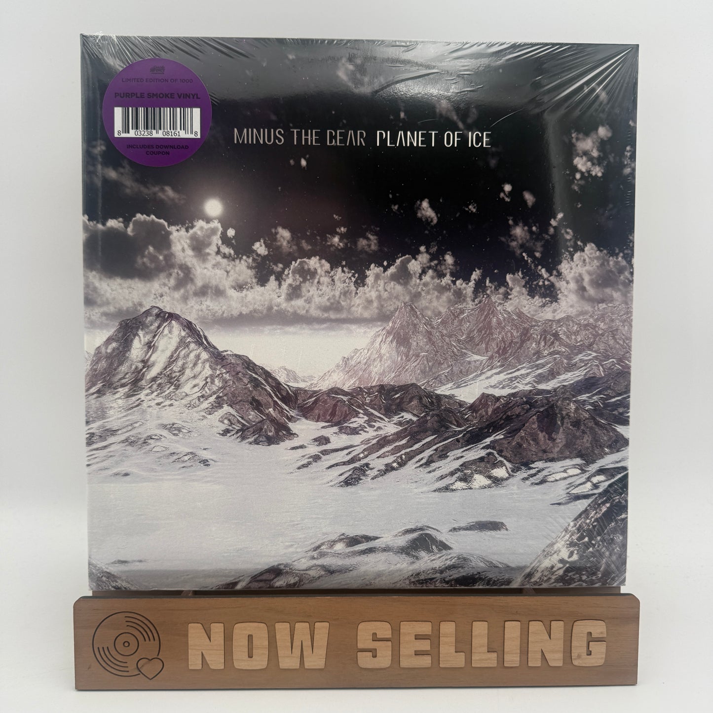 Minus The Bear - Planet Of Ice Vinyl LP Purple Smoke SEALED