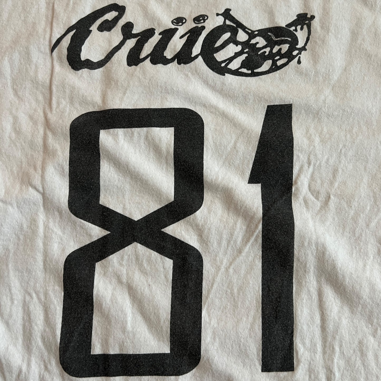Motley Crue Band Final Tour White T-Shirt Size L