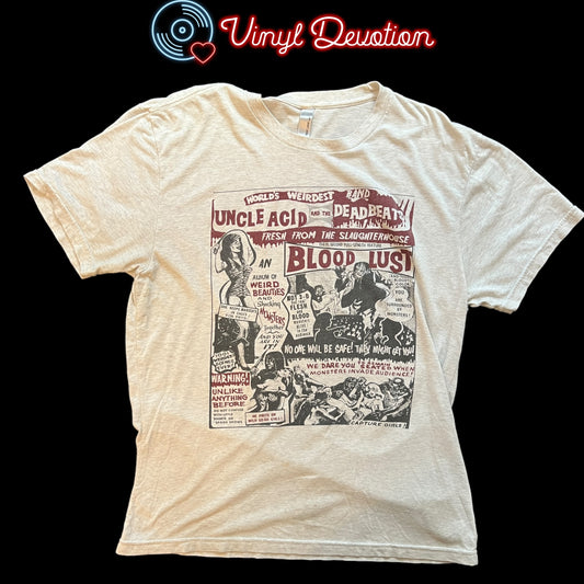 Uncle Acid & The Deadbeats Band Blood Lust T-Shirt Size L