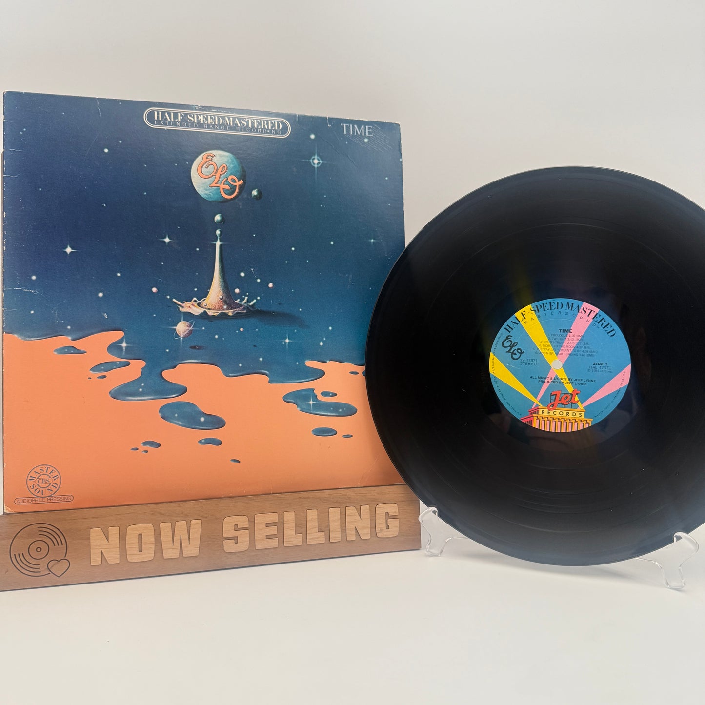 ELO - Time Vinyl LP Half Speed Mastered 1st Press HZ 47371 Electric Light Orchestra