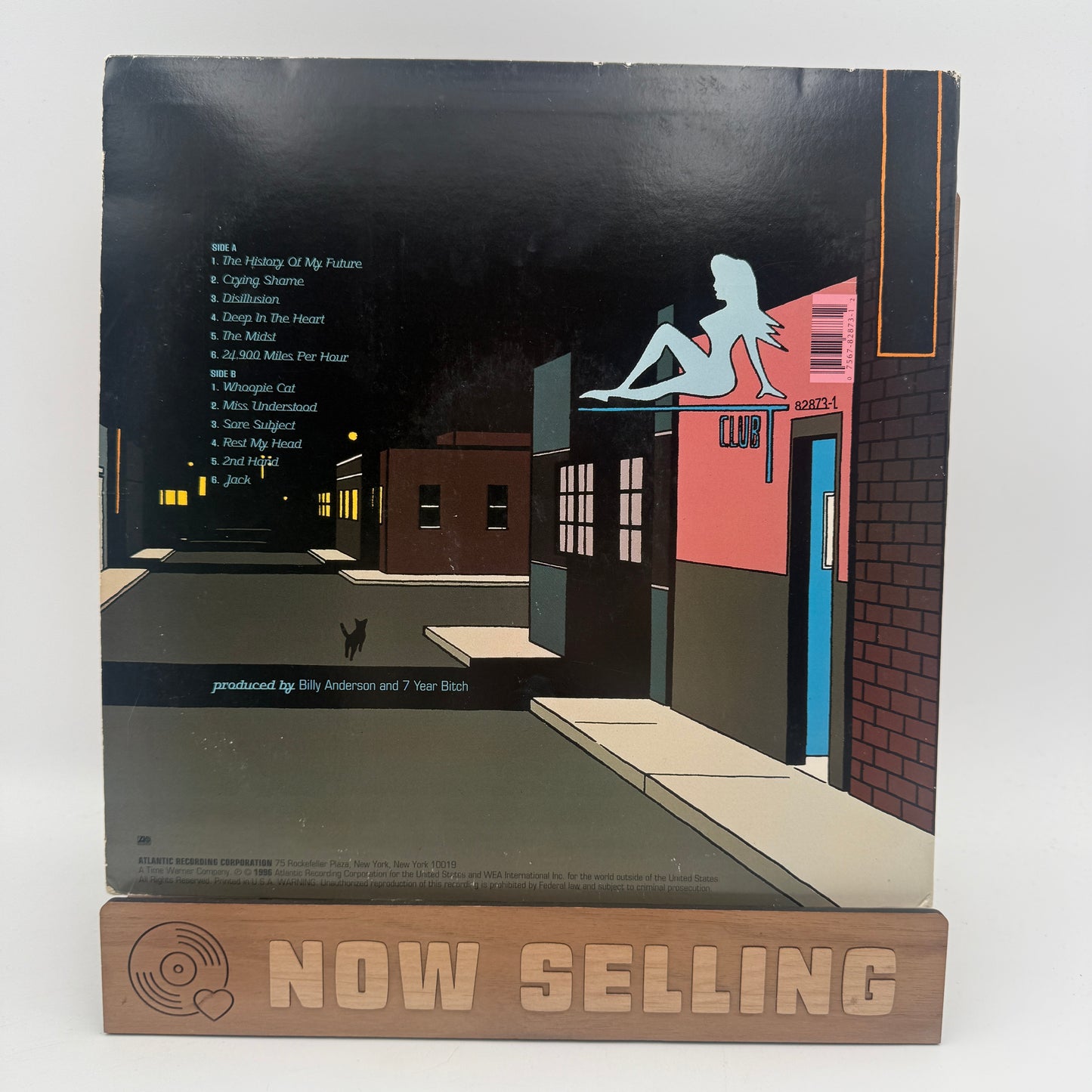 7 Year Bitch – Gato Negro Green Clear Original First Press Vinyl LP [PLEASE READ]