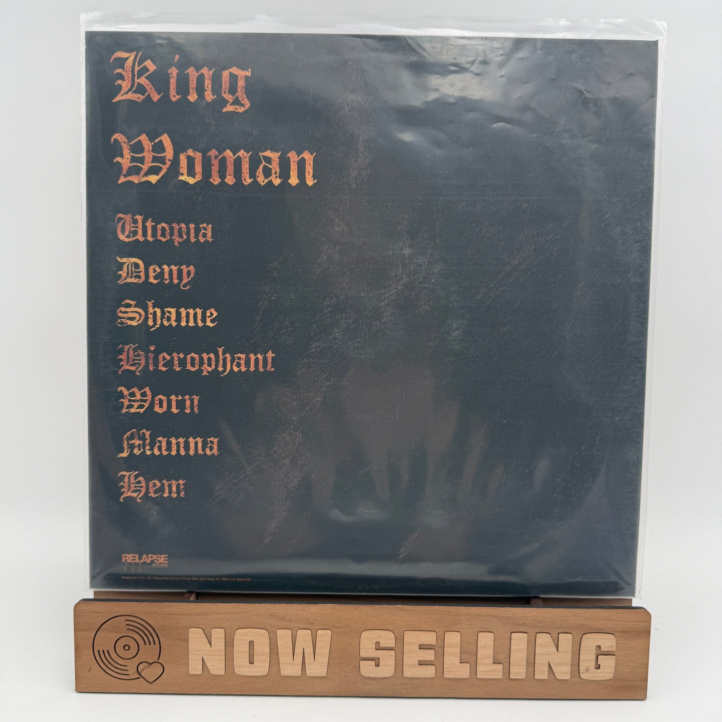 King Woman - Created In The Image Of Suffering Vinyl LP Black Original 1st Press