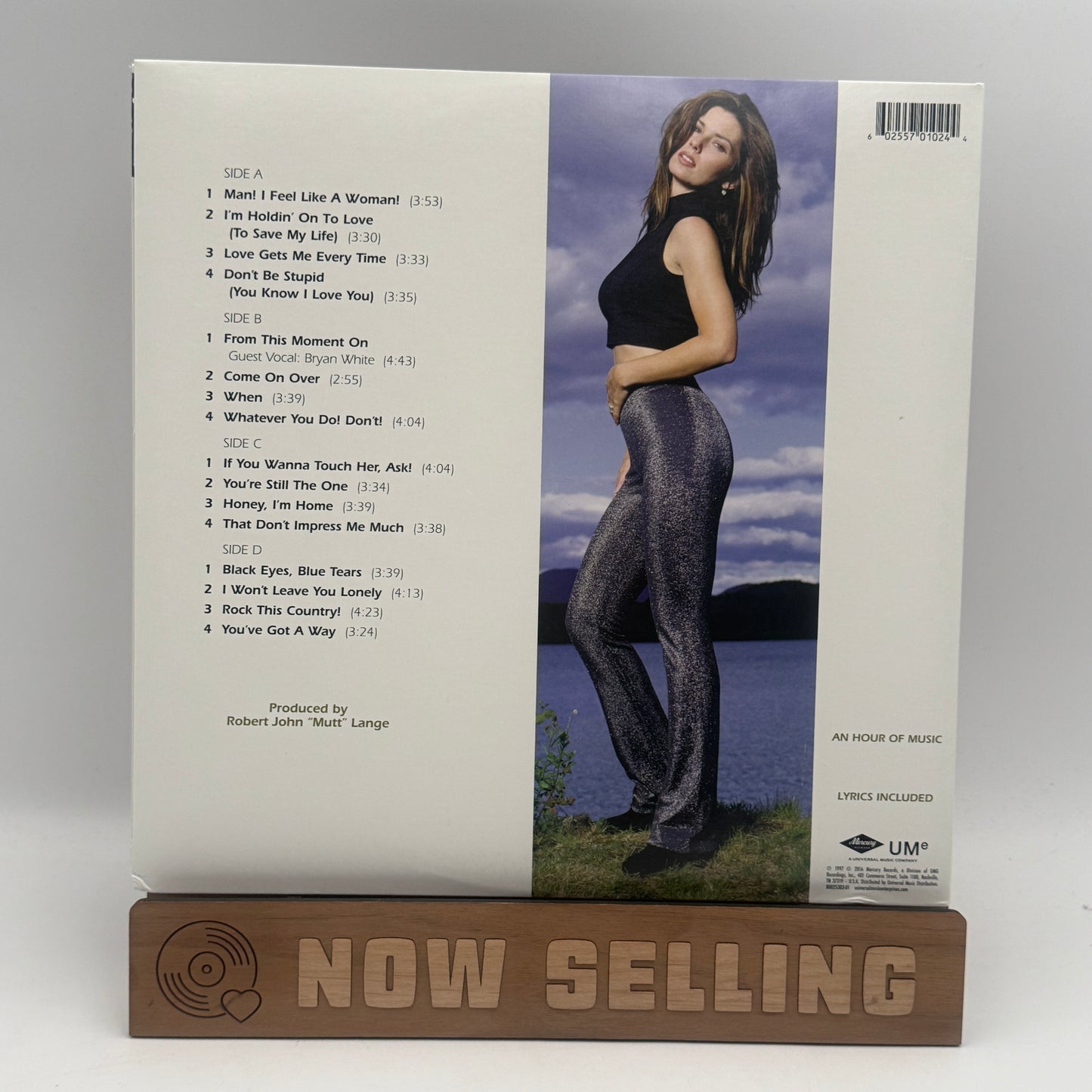 Shania Twain - Come On Over Vinyl LP 2016 Repress