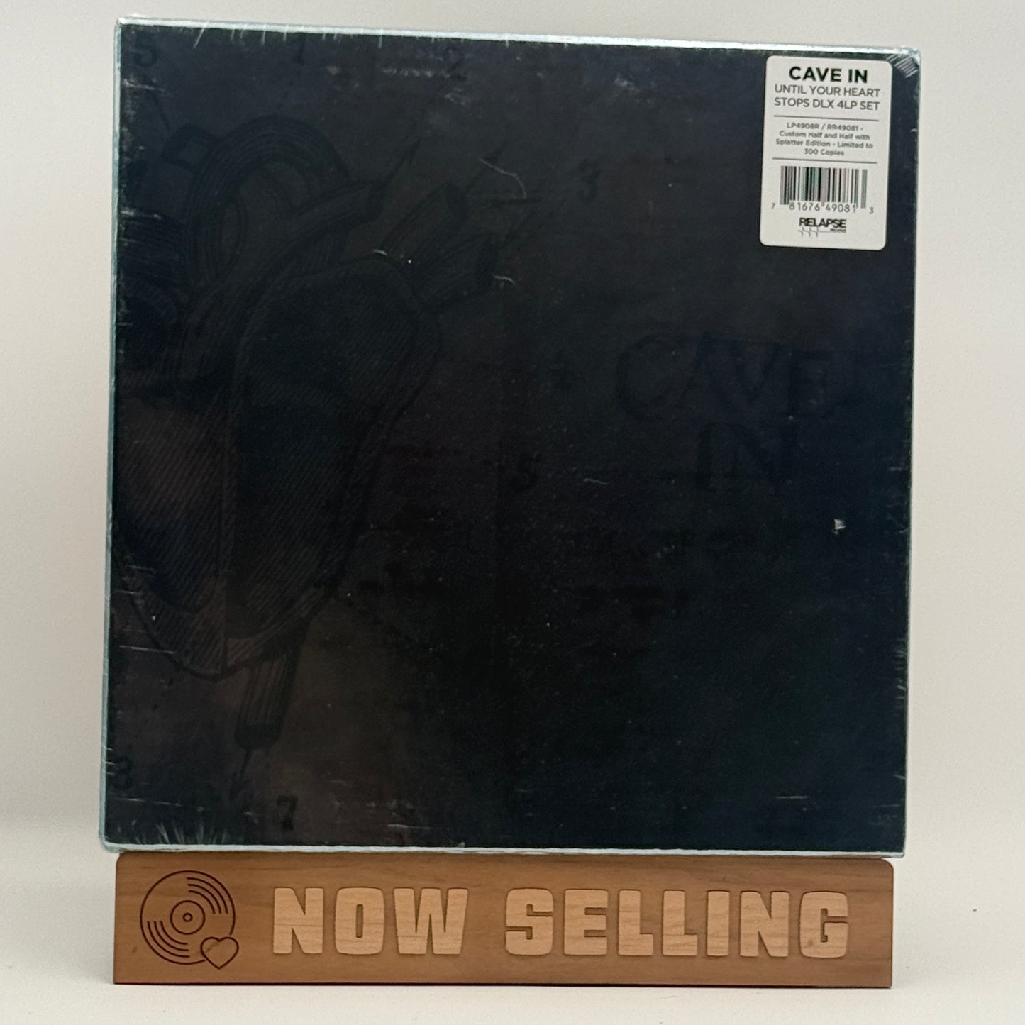 Cave In - Until Your Heart Stops Vinyl LP Box Set Half 'n Half w/ Print SEALED LTD 340
