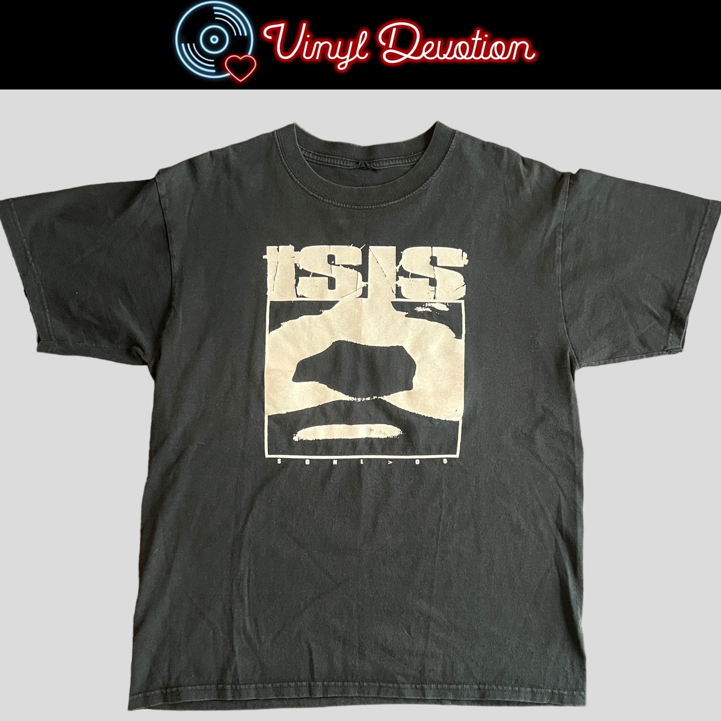 Isis The Band SGNL>05 Godflesh RIP 2001 Vintage T-Shirt Size L