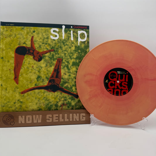 Quicksand - Slip Vinyl LP Reissue Yellow / Red Swirl Hardcover Deluxe Edition Numbered