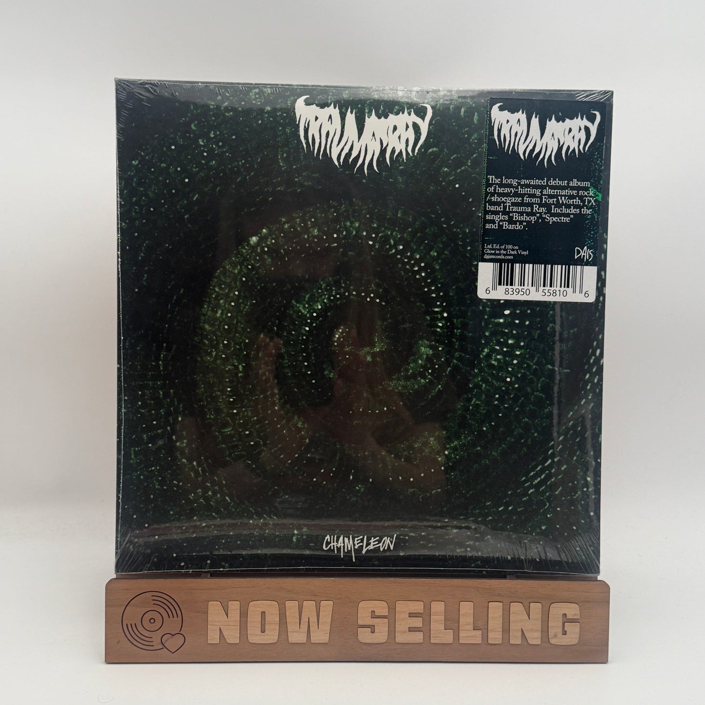 Trauma Ray - Chameleon Vinyl LP Glow In The Dark SEALED LTD 100