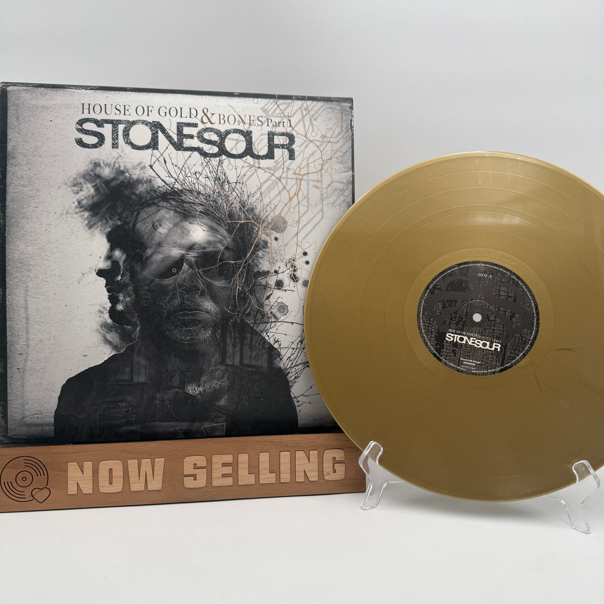 Stone Sour - House Of Gold & Bones Part 1 Vinyl LP Reissue Gold Vinyl Numbered MOV